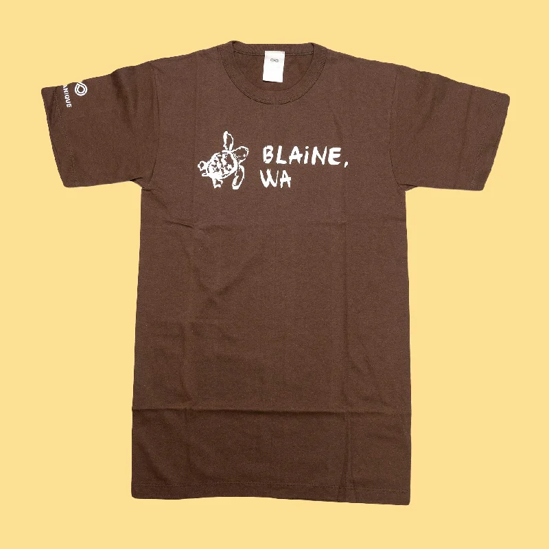 Limited-Time Savings On Yoga Leggings And Tops SONOMA Printed 100% Organic Cotton T-Shirt (Grown & Made in USA)  (Unisex) (Non-Toxic Ink) - Sea Turtle