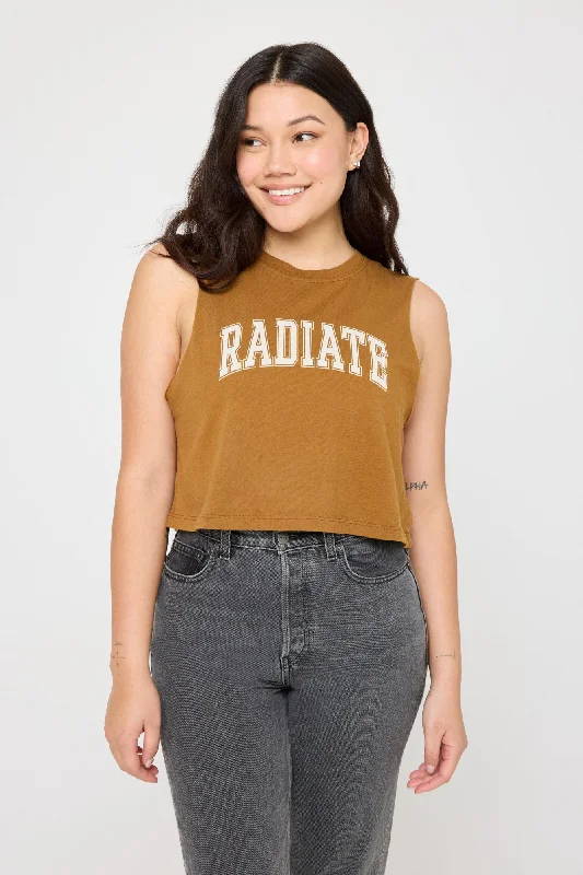 Flow Into Savings With Trendy Yoga Apparel Radiate Callie Crop Tank