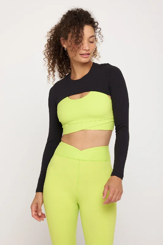 High-Quality Yoga Clothing At Budget-Friendly Prices Silvia Shrug Top