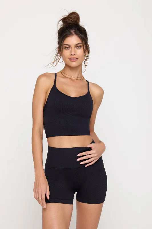 Performance Yoga Wear Now At Exclusive Discounts Bryn Seamless Crop Tank