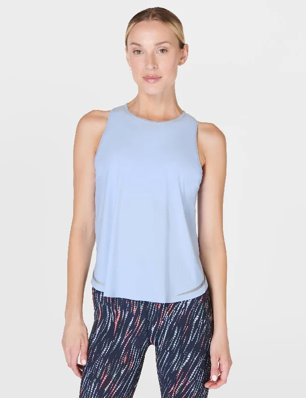Yoga Wear That Moves With You At Lower Prices Zero Gravity Running Vest - Breeze Blue