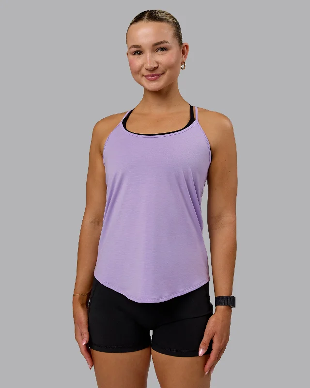 Find Balance In Stylish And Affordable Yoga Wear Swift Active Tank - Pale Lilac