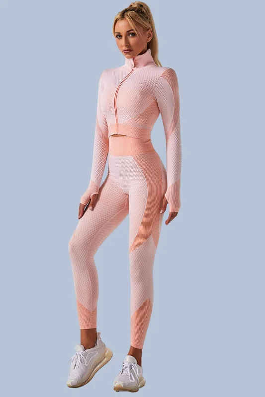 Unmissable Deals On Flexible Yoga Apparel Workout Outfit 3 Piece Seamless Stretch suits