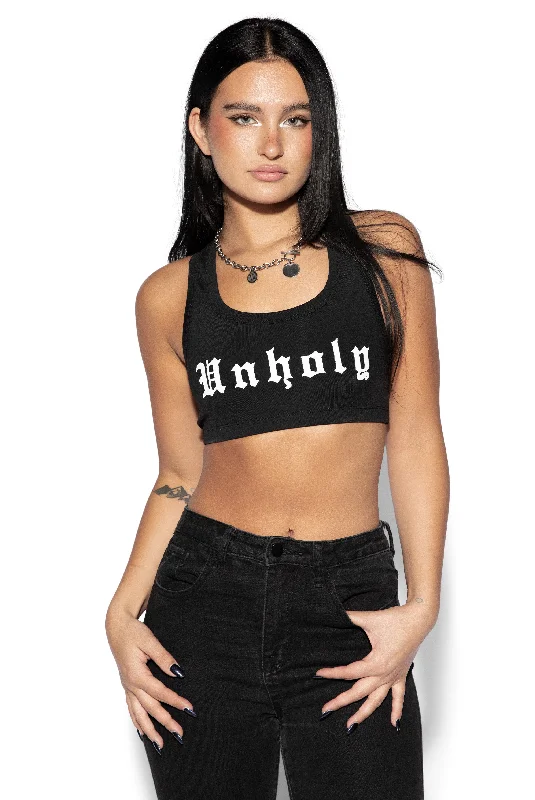 Performance Yoga Wear Now At Exclusive Discounts Unholy - Sports Bra