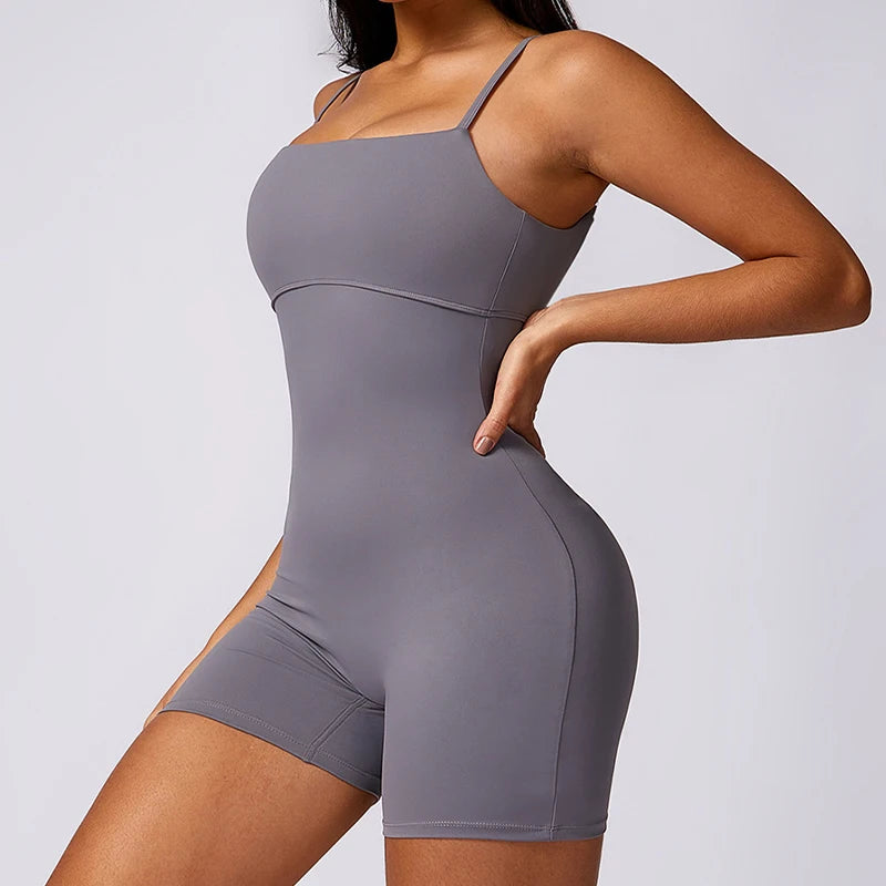 Master Every Pose With Premium Yoga Wear Deals V Back Yoga Jumpsuit