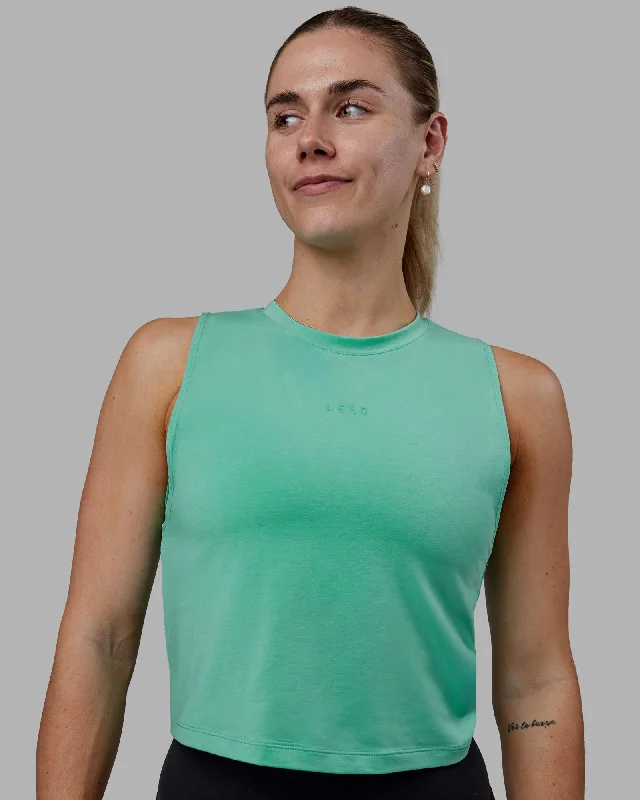 Yoga Wear That Moves With You At Lower Prices Vital Cropped Training Tank - Cockatoo