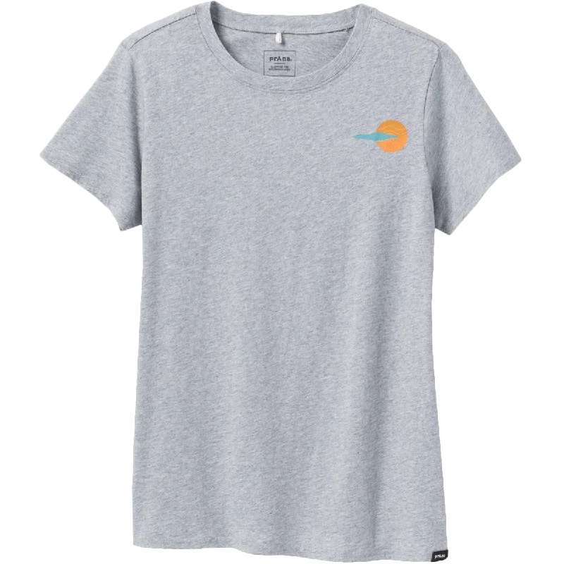Breathe Easy In Comfortable Yoga Outfits Women's Organic Graphic Tee