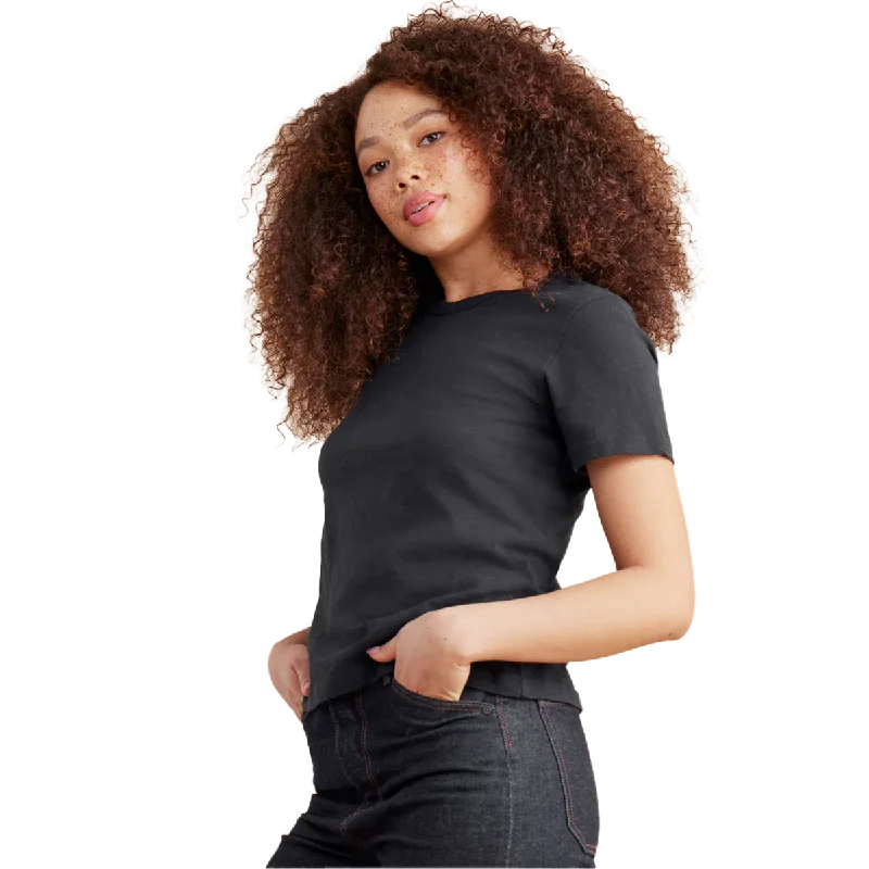 Limited-Time Savings On Yoga Leggings And Tops Women's Well Worn Short Sleeve Tee