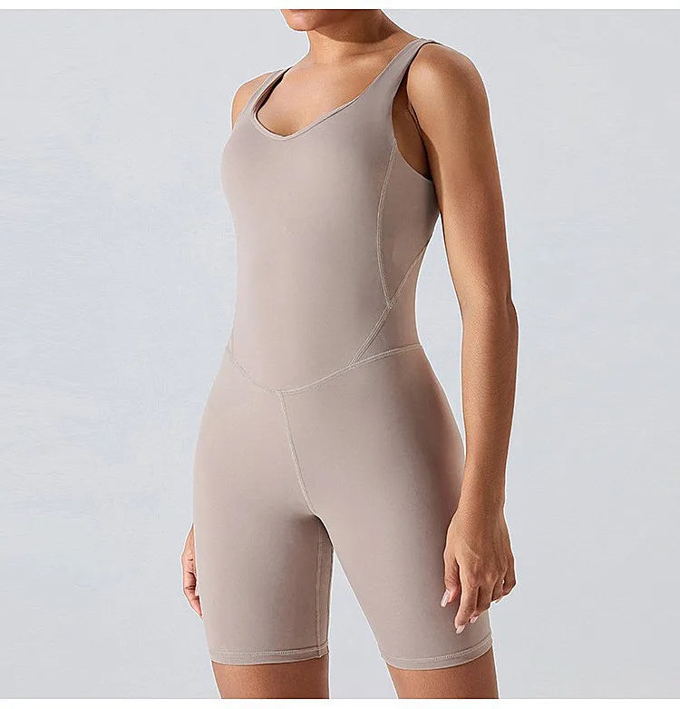 Ultimate Comfort And Style Now At Lower Prices Wide Straps Yoga Jumpsuit
