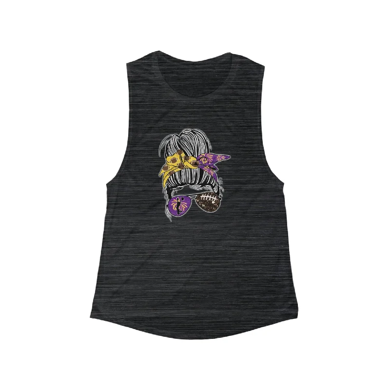 Breathable, Moisture-Wicking, And Budget-Friendly Women's Flowy Scoop Muscle Tank - Girlll!