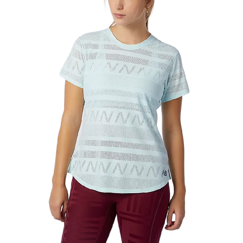 Yoga Apparel Designed For Movement At Lower Prices Women's Q Speed Jacquard Short Sleeve