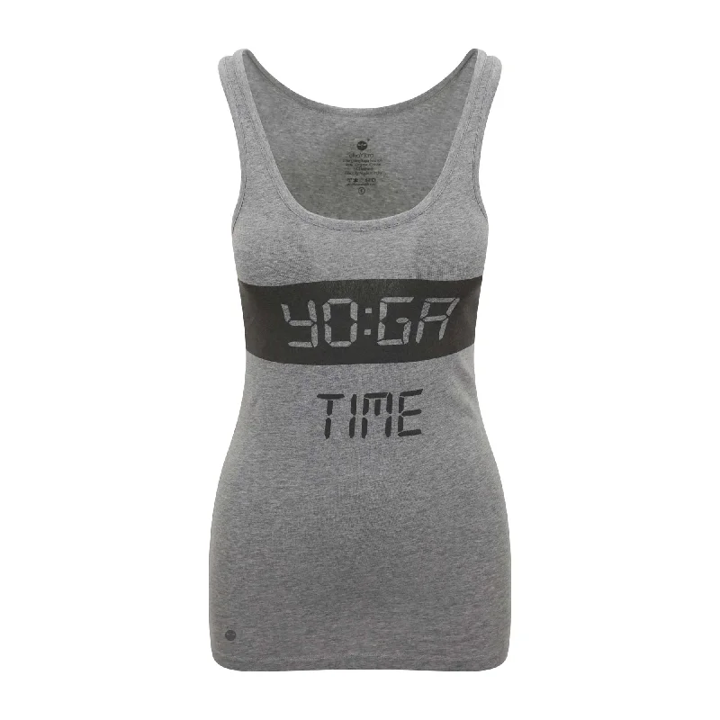 Lightweight, Breathable Yoga Wear At Special Prices YO:GA Time Tank Grey