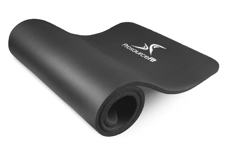 Mindful Movement Starts With Mindful Savings Extra Thick Yoga and Pilates Mat 1/2 inch