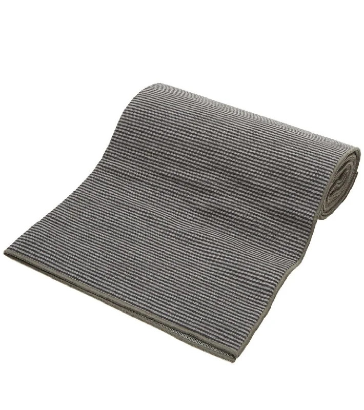 Ultimate Yoga Collection Now At Lower Prices Hugger Mugger The Yoga Mat Towel 72" 1.6mm Charcoal