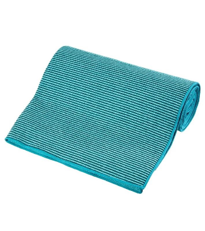 Comfort Meets Style In Our Yoga Sale Hugger Mugger The Yoga Mat Towel 72" 1.6mm Teal