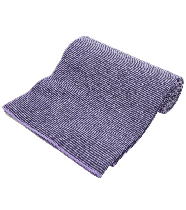 Elevate Your Practice With Discounted Yoga Gear Hugger Mugger The Yoga Mat Towel 72" 1.6mm Violet