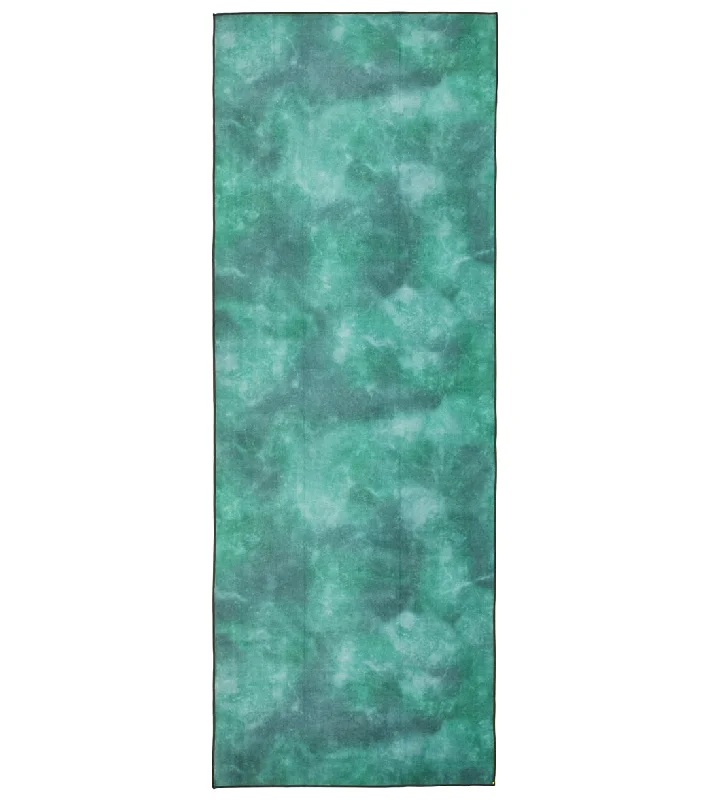 Elevate Your Experience With Must-Have Yoga Gear Manduka eQua Yoga Mat Towel Camo Green Tie Dye