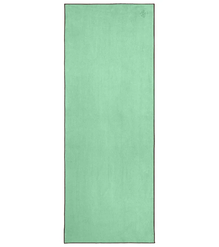 Feel Grounded With Yoga Mats At Discounted Prices Manduka eQua Yoga Mat Towel Green Ash