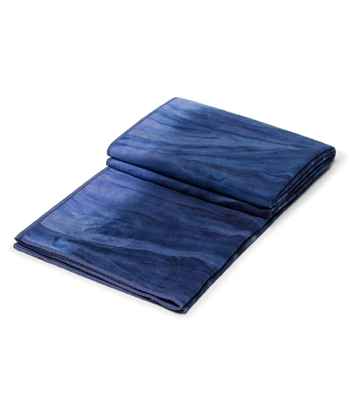 Essential Yoga Tools Now At Unbeatable Prices Manduka eQua Yoga Mat Towel Moon Tie Dye