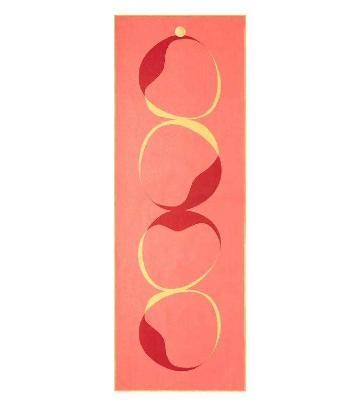 Lightweight, Breathable, And Now More Affordable Manduka Yogitoes+ Repreve® Yoga Mat Towel, 71" Capsule