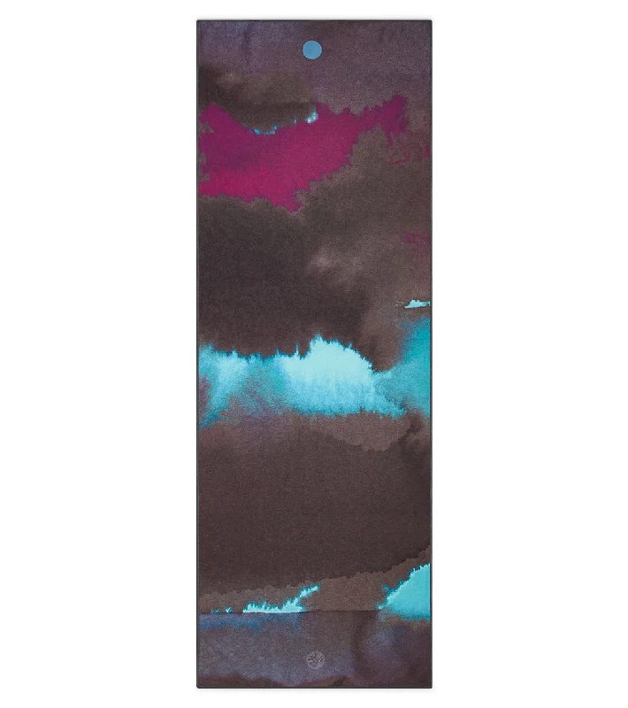 Stretch, Strengthen, And Save Today Manduka Yogitoes® Yoga Mat Towel, 71" Amethyst Vibe