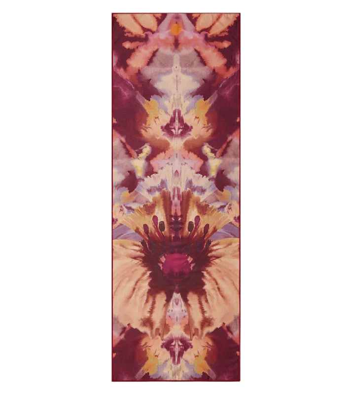 Bring Balance To Your Practice And Budget Manduka Yogitoes® Yoga Mat Towel, 71" Bloom
