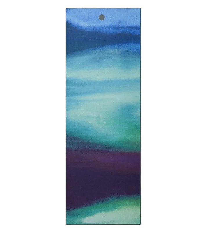 Mindful Movement Starts With Mindful Savings Manduka Yogitoes® Yoga Mat Towel, 71" Ripple
