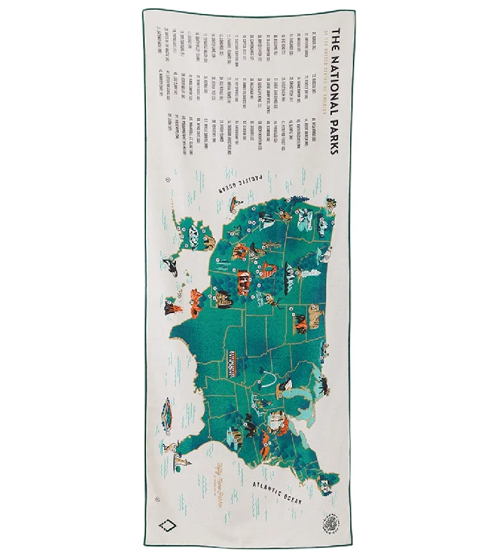 Stretch, Relax, And Save On Yoga Essentials Nomadix 59 Parks US Map