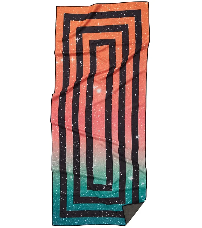 Perfect Your Pose With Stylish Yoga Discounts Nomadix Cosmos Yoga Mat Towel Pink/Green
