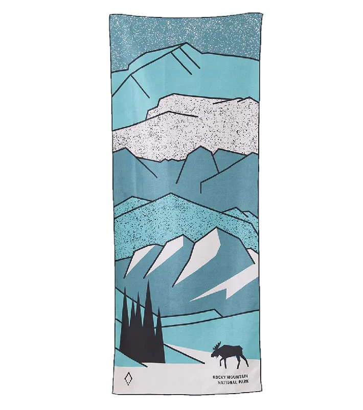 Unwind, Relax, And Save On Yoga Gear Nomadix National Parks Original Towel Rocky Mountain Day