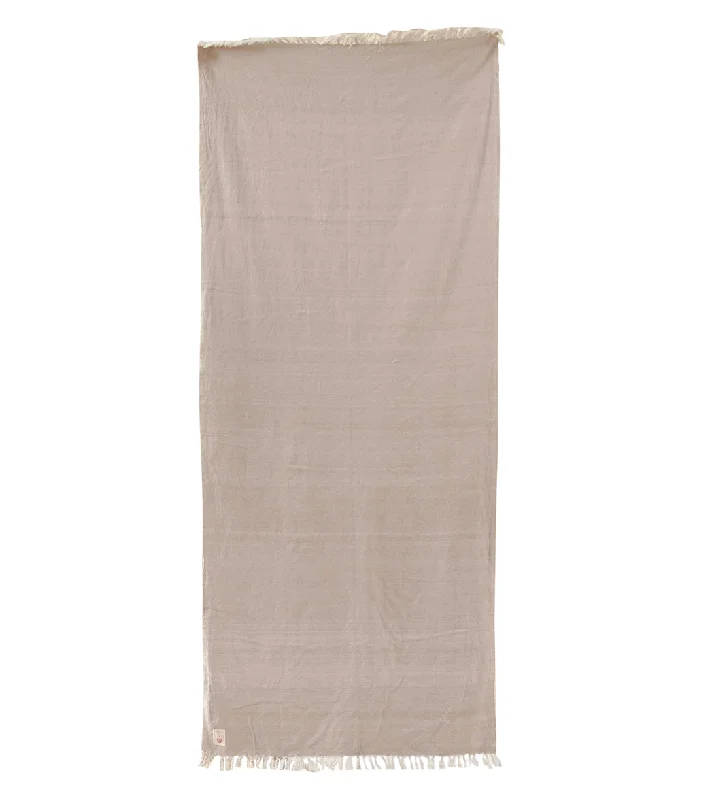 Affordable Comfort With Our Yoga Gear Discounts Oko Living Naturally Dyed Herbal Yoga Mat Towel Clay