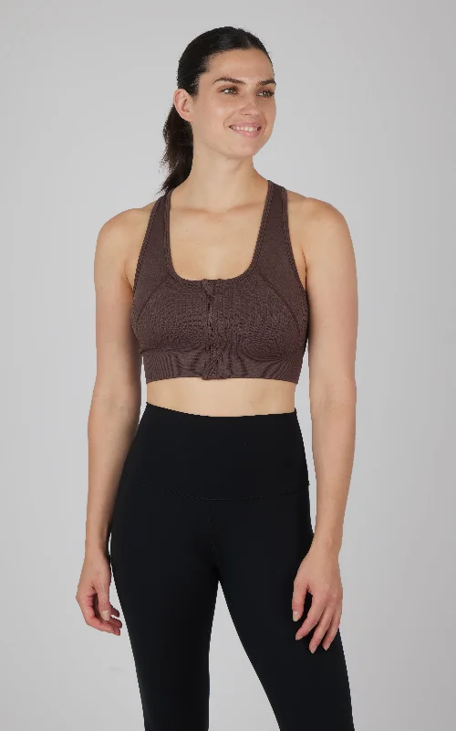 Stretch, Move, And Save On Yoga Clothing 2 Pack Seamless Cody Multi Textured Zip Bra