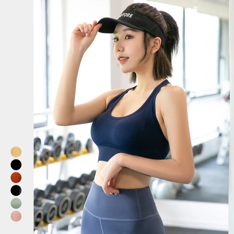 Sweat In Style With Yoga Clothing Discounts Adjustable Clasp Racer Back Sports Bra