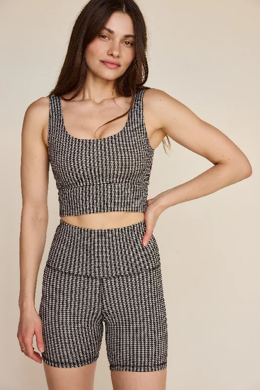 Black / White Houndstooth