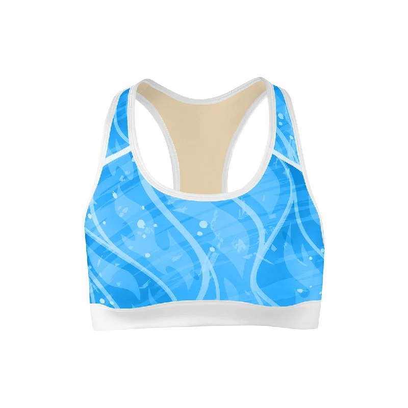 High-Quality Yoga Clothing At Budget-Friendly Prices Blue Blaze Sports Bra