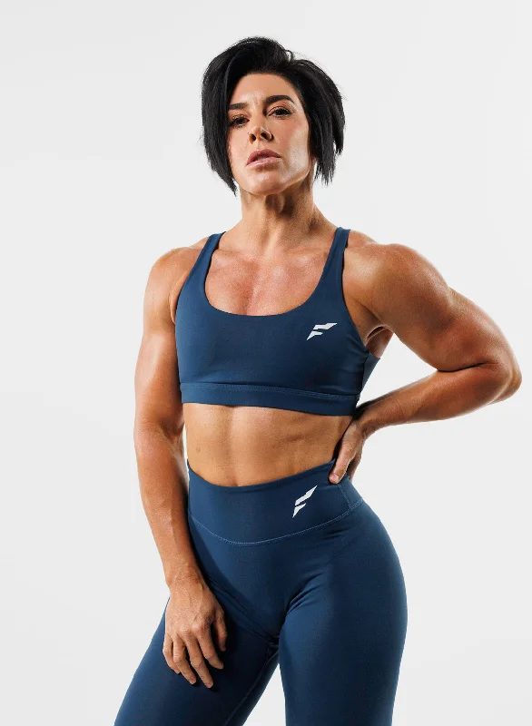 The Perfect Blend Of Comfort And Savings CRISSCROSS ESSENTIAL BRA - FRENCH NAVY