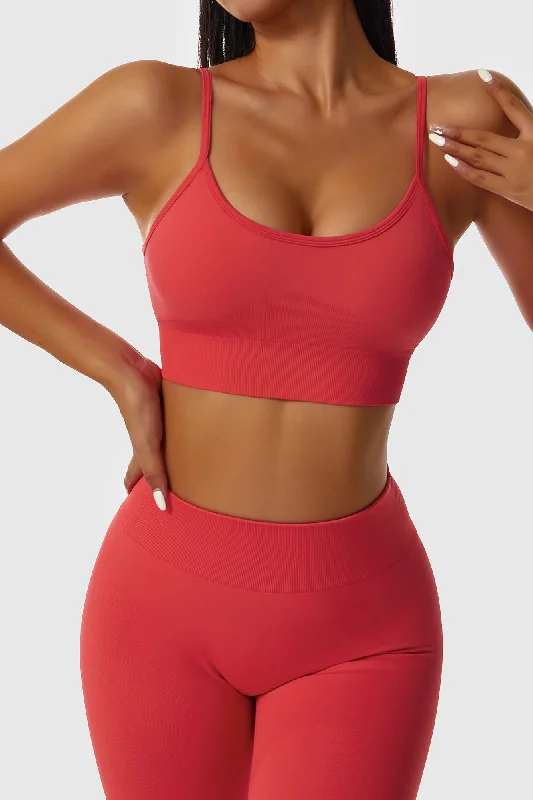 Find Balance In Stylish And Affordable Yoga Wear High Strap Crossover Sports Bra