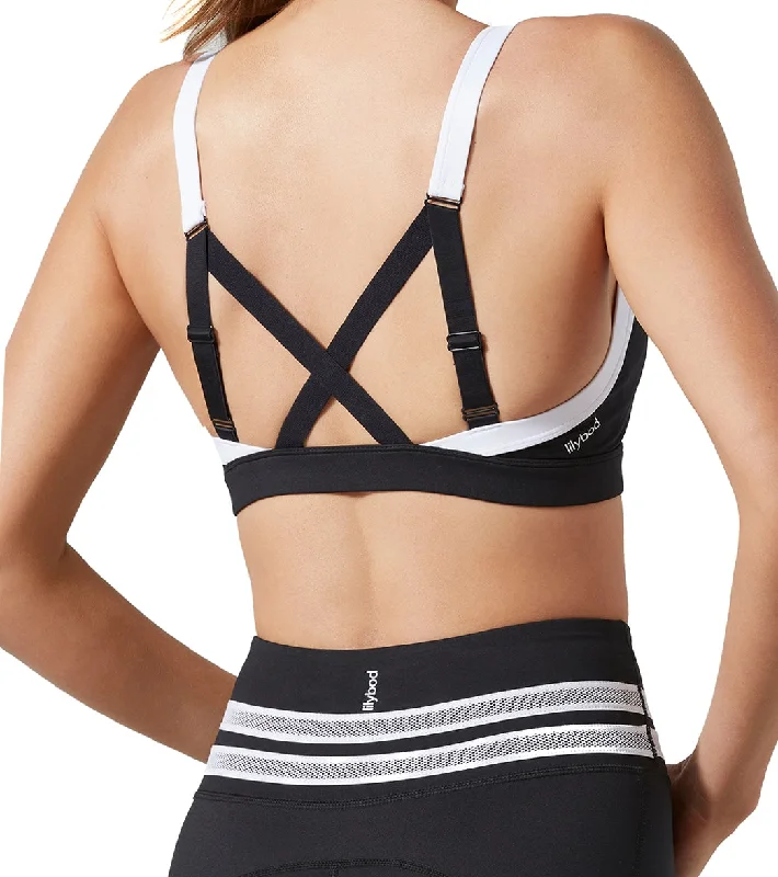 Unbeatable Deals On Breathable Yoga Apparel Lilybod Ryann Yoga Sports Bra Black