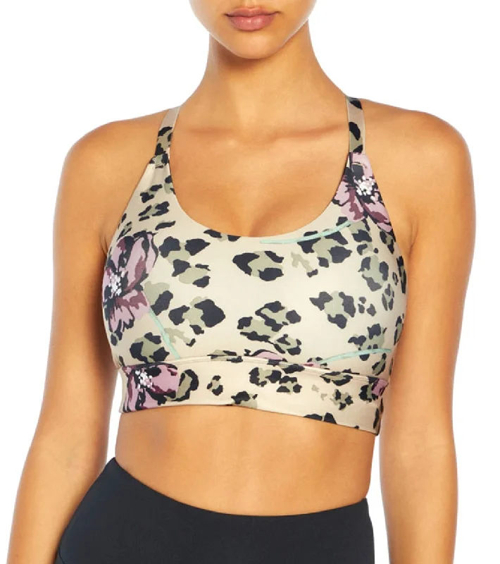 Ultimate Comfort And Style Now At Lower Prices Marika Kai Sports Bra Valerian Leopard Floral
