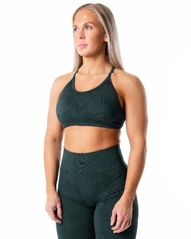 Stretch Your Limits, Not Your Wallet Prime Seamless Camo Top - Teal