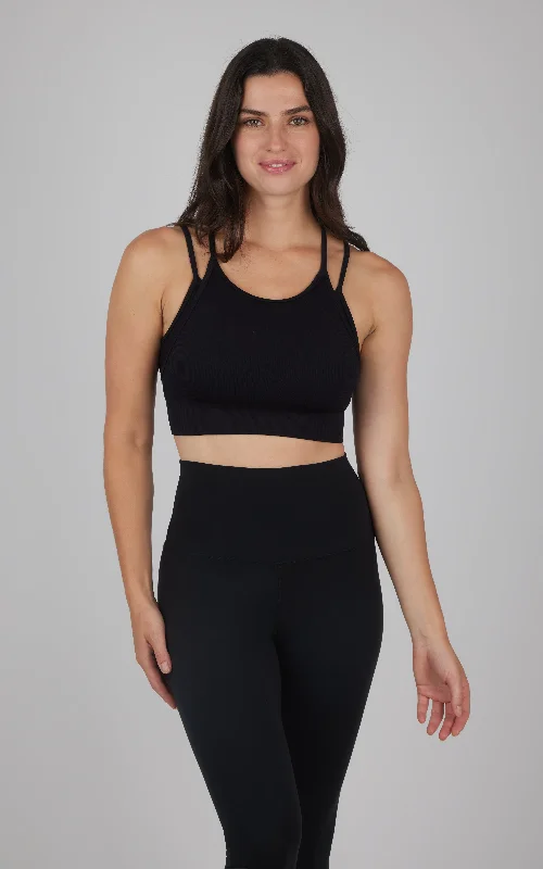 Look Good, Feel Good, And Save Big Ribbed Seamless Lively Double Layer Bra