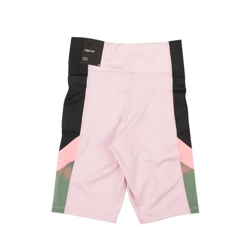 Comfortable, Stylish, And Now More Affordable Arctic Pink Black And Dutch Green Heatwave Bike Shorts