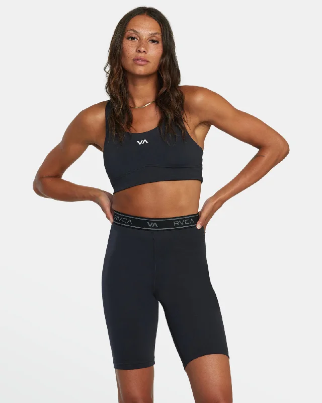 Elevate Your Practice With Affordable Yoga Wear Base 10.5" Biker Shorts - Black