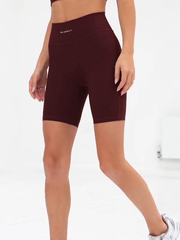 Yoga Apparel Designed For Movement At Lower Prices Ultimate Active Shorts - Burgundy