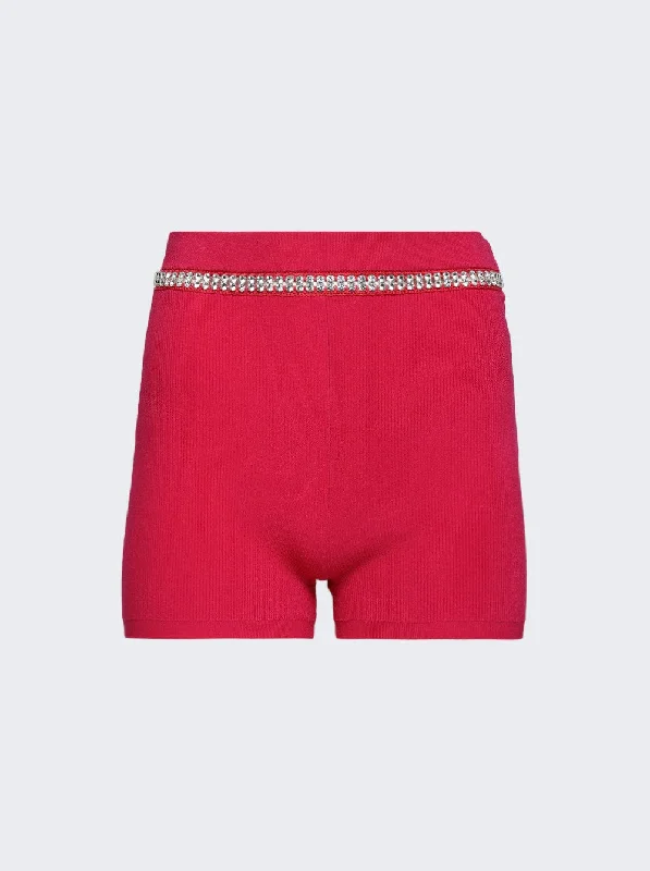 Unbeatable Deals On Breathable Yoga Apparel Embellished Knit Shorts