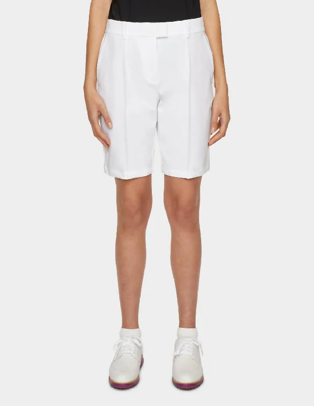 Performance Yoga Wear Now At Exclusive Discounts Golf Tech Short In White