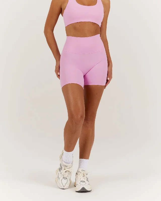 Breathable, Moisture-Wicking, And Budget-Friendly LUXE BIKER SHORTS V2 - GUAVA