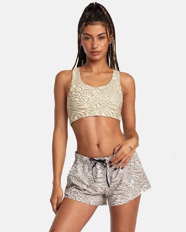 Elevate Your Practice With Affordable Yoga Wear VA Essential Low-Rise Yogger Sport Shorts - Zeetah