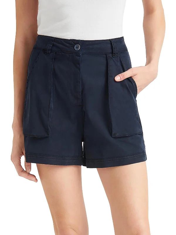 Stretch, Move, And Save On Yoga Clothing Womens Mini High Rise High-Waist Shorts